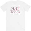 Sleep Token 'Flamingo Circle' (White) T-Shirt