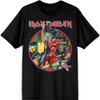 Iron Maiden 'Paradise Club Circle' (Black) T-Shirt