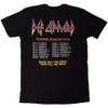 Def Leppard 'Summer Stadium Tour' (Black) T-Shirt BACK