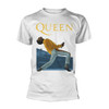 Queen 'Live At Wembley' (White) T-Shirt