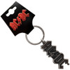 AC/DC '3D Silver Logo' Keyring