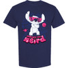 Disney Lilo & Stitch 'Embrace The Weird' (Blue) T-Shirt