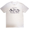 Disney Mickey Mouse 'Friendship Crew Inc' (Natural) T-Shirt