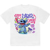 Disney Lilo & Stitch 'Stay Weird To Yourself' (White) T-Shirt