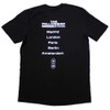 ATEEZ 'Fellowship Tour Euro Logo' (Black) T-Shirt BACK