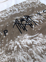 Sleep Token 'Even In Arcadia Mono' (Natural) T-Shirt close up detail logo