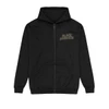 Black Sabbath 'Tour 1978' (Black) Womens Zip Up Hoodie