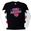 Red Hot Chili Peppers 'Shock Logo' (Black & White) Layered Long Sleeve Eco Shirt