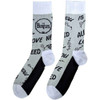 The Beatles 'AYNIL & Drum' (Multicoloured) Womens Socks (One Size = UK 4-7)