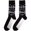 The Beatles 'Drum Logo Repeat' (Multicoloured) Womens Socks (One Size = UK 4-7)