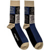 Queen 'Crest Blocks' (Multicoloured) Womens Socks (One Size = UK 4-7)