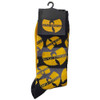 Wu-Tang Clan 'Logos Yellow' (Multicoloured) Womens Socks (One Size = UK 4-7)