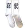 Beastie Boys 'Check Your Head' (White) Socks (One Size = UK 4-7)