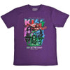KISS 'End Of The Road Colour Pop' (Purple) Eco T-Shirt