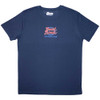 David Bowie 'Mini 1978 World Tour Logo' (Denim Blue) T-Shirt