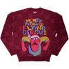 Monty Python 'Flying Circus Grumpy Man' (Red) Eco Sweatshirt