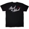 Amy Winehouse 'Back To Black Embellished' (Black) T-Shirt BACK