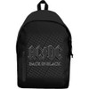 AC/DC 'Back In Black' Rocksax Graphic Backpack