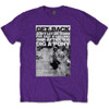 The Beatles 'Rooftop Shot' (Purple) T-Shirt