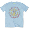 The Beatles 'Yellow Submarine All You Need Is Love Circle Vintage' (Blue) T-Shirt