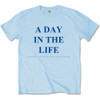 The Beatles 'A Day In The Life' (Blue) T-Shirt
