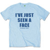 The Beatles 'I've Just Seen A Face' (Blue) T-Shirt