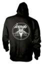 Venom 'In League With Satan' (Black) Zip Up Hoodie Back