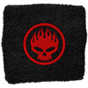 The Offspring 'Skull Logo' (Black) Wristband