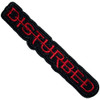 Disturbed 'Strike Through' (Iron On) Patch