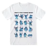 Disney Lilo & Stitch 'Stitch Emotions' (White) T-Shirt