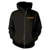 Amorphis 'Borderland' (Black) Zip Up Hoodie Front