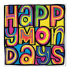 Happy Mondays 'Dayglo Logo' Fridge Magnet
