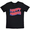 Happy Mondays 'Wavy Logo' (Black) T-Shirt