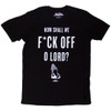 Monty Python 'F Off' (Black) T-Shirt