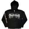 Bring Me The Horizon 'Metal Logo Genxsis' (Black) Zip Up Hoodie