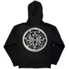 Bring Me The Horizon 'Metal Logo Genxsis' (Black) Zip Up Hoodie BACK