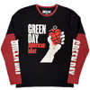 Green Day 'American Idiot' (Black & Red) Layered Long Sleeve Shirt
