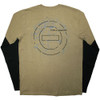 Type O Negative 'Faces' (Black & Green) Layered Long Sleeve Eco Shirt  BACK