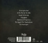 Satyricon 'The Shadowthrone' CD Digipack Back