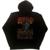 KISS 'Cobra Arena '76' (Black) Zip Up Eco Hoodie
