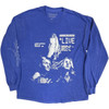 Chase Atlantic 'Live European Tour '25' (Blue) Long Sleeve Shirt