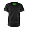 Plan 9 'Small Green Logo' (Black) T-Shirt Back