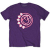 Blink-182 'Six Arrow Smile' (Purple) T-Shirt