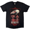 Led Zeppelin 'UK Tour '71.' (Black) T-Shirt