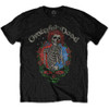 Grateful Dead 'Floral Stealie' (Black) T-Shirt
