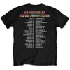 The Beach Boys 'Good Vibes Tour' (Black) T-Shirt BACK