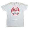 The Beatles 'Vintage I Love The Beatles' (White) T-Shirt