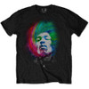 Jimi Hendrix 'Galaxy 1' (Black) T-Shirt