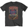 KISS 'Destroyer Tour '78' (Charcoal Grey) T-Shirt
