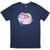 John Lennon 'Rainbows, Love & Peace' (Blue) T-Shirt